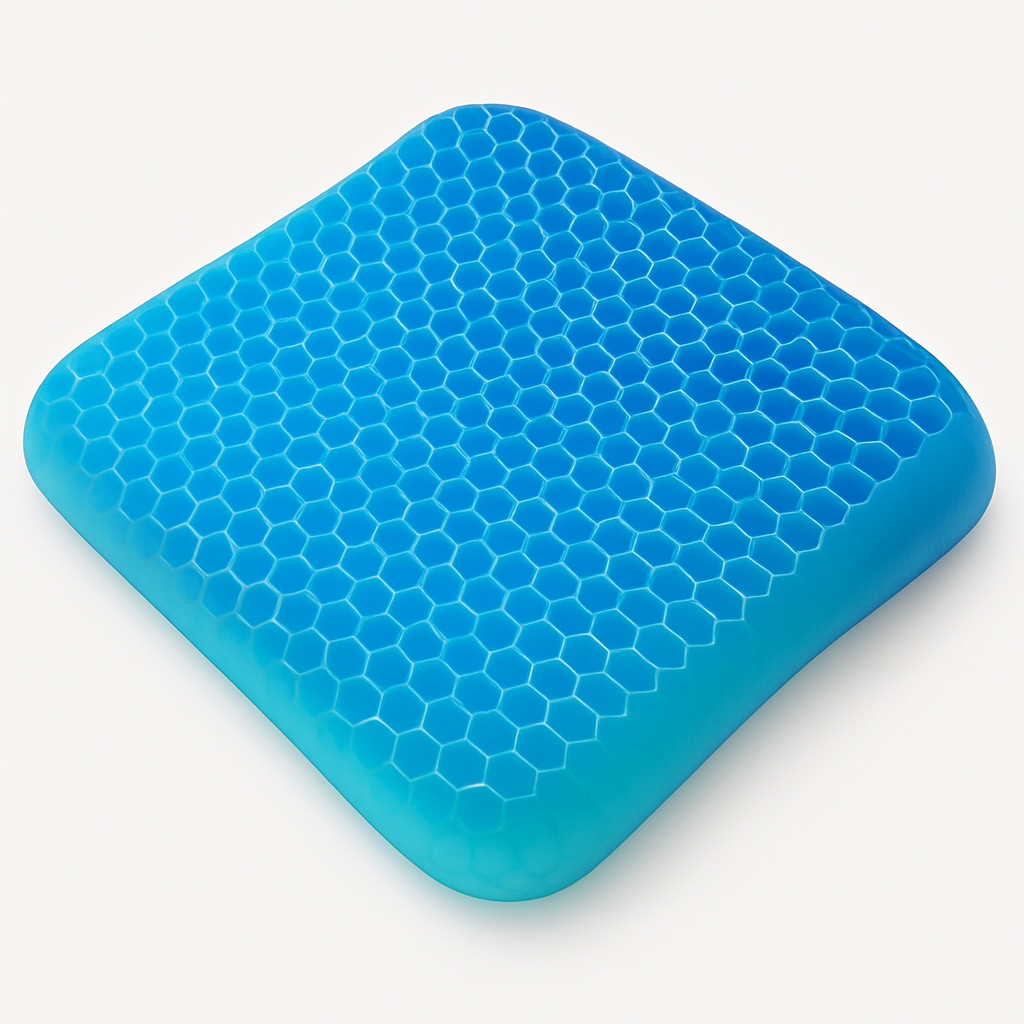 Almohada cervical viscoelástica con funda lavable